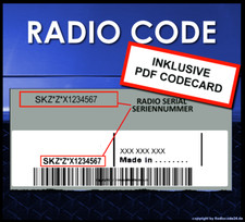 █►Radio Code Unlock