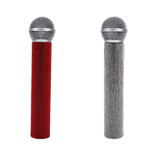 Fake microphone toy covered - microphone,