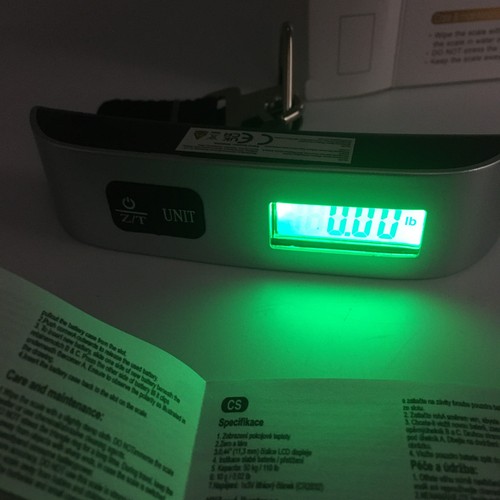 Portable digital luggage scale - digital,