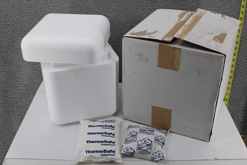 Insulated styrofoam cooler - styrofoam,
