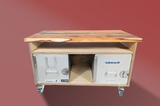 Elm Resin River TV Unit with