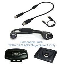 Sega Mega Drive I to 32X link Patch Connector Cable Lead Adapter Genesis