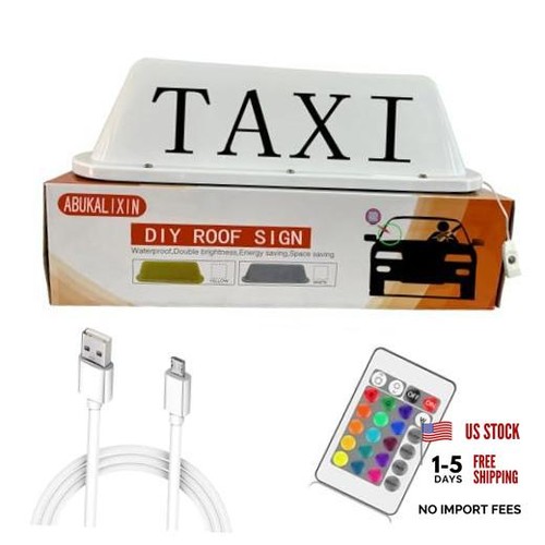 Taxi sign cab top light - taxi,