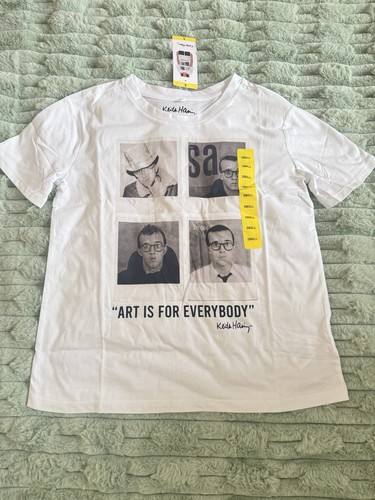 Keith haring shirt - t, white