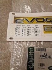 GENUINE Range Rover Evoque ED4