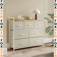 White Large Chest of Drawers 7