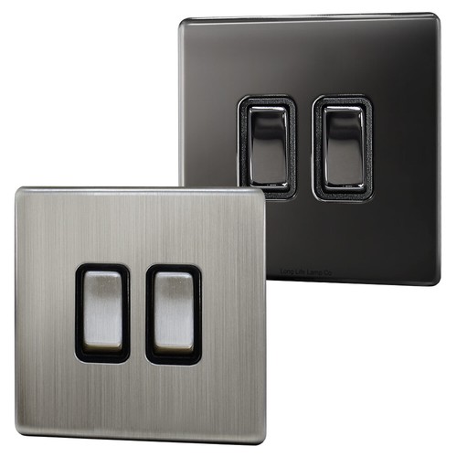 Double light switch gang 2 - 2,