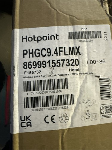 Hotpoint phgc9 4flmx built - phgc9.4flmx, in