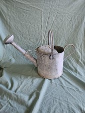 vintage galvanized watering