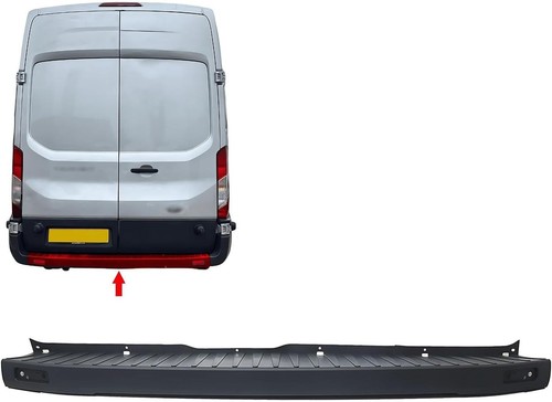 Rear plastic bumper step - plastic, for