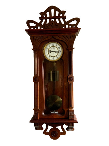 Antique german wall - german, clock