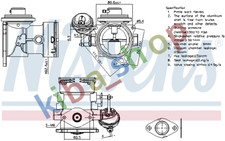 EGR VALVE FITS VW CALIFORNIA T5 CAMPER MULTIVAN V TRANSPORTER V 25D 0403-1109