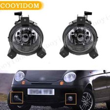 1 Pair Front Fog Lamp Driving Lamp Foglight For Chevrolet Daewoo Matiz 2001-2005