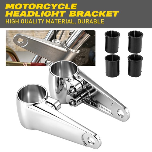 Motorbike headlight fork mount - motorbike,