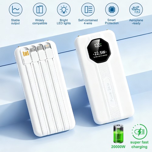 20000mah power bank fast - power,