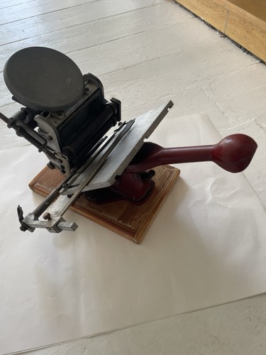 Tabletop letter press adana - letter, hs