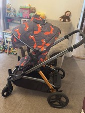 Cosatto Wow XL 3-in-1 Pushchair - Charcoal Mister Fox