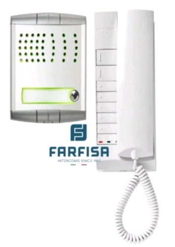 Farfisa one way audio intercom - farfisa,