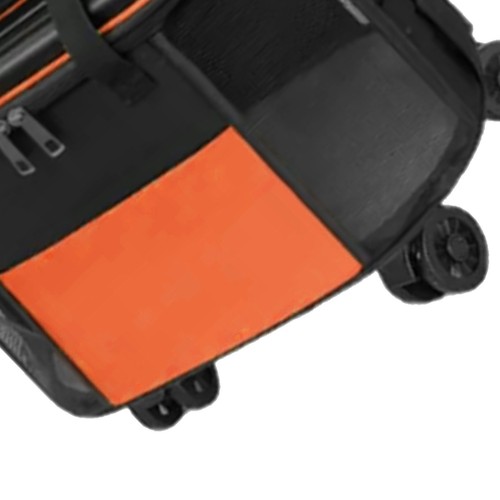 Portable pet trolley - (orange),