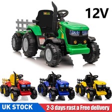 12V Kids Ride on Tractor with