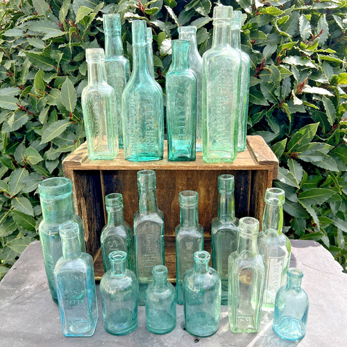 Vintage glass 20 old - glass,