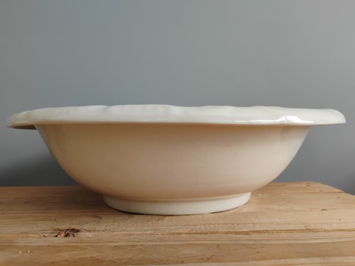 Large white cream ceramic - large,