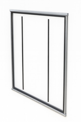 Glass partition kits self - kits,