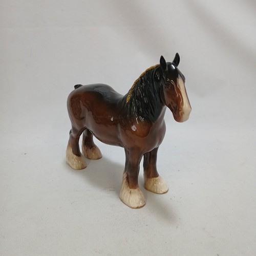 Beswick large shire mare early - mare,