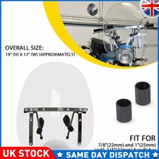 7/8' 1'' Motorcycle Windshield