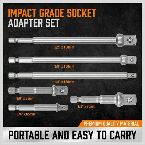 Socket adapter set - socket, shank