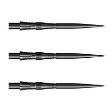 Shot Cone Dart Points - Scallop 31mm (35mm overall) Steel Tip Spare Points