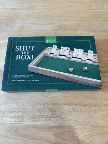 Shut the box wooden - the,