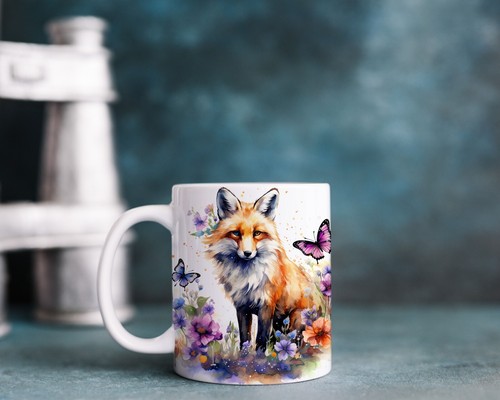 Watercolour fox - watercolour,