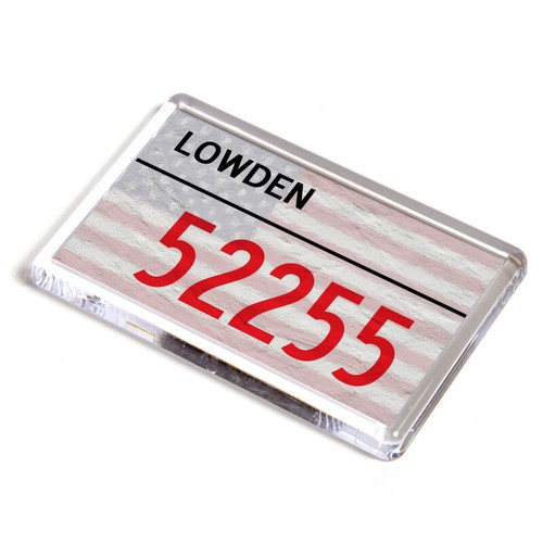 Fridge magnet lowden 52255 - fridge,