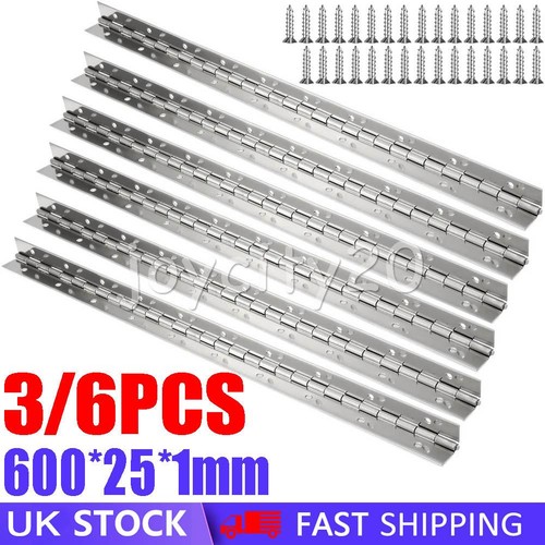 6pcs continuous piano hinges - continuous,