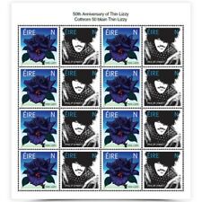 GENUINE Thin Lizzy Phil Lynott 50th Anniversary Stamps 2019 Complete Sheet Fine