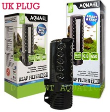 AQUAEL ASAP FILTERS INTERNAL 300 500 700 SIMPLE EFFICIENT AQUARIUM FISH TANK