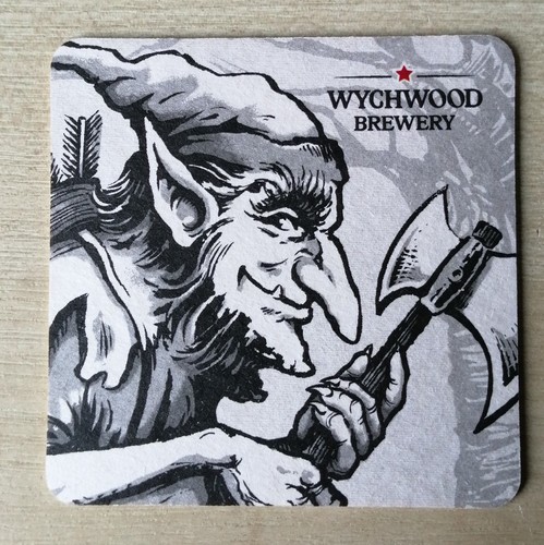 Hobgoblin beer mat wychwood - hobgoblin,