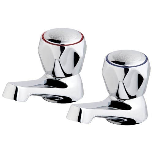 Chrome basin taps trade - chrome,