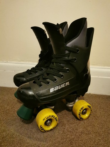 Bauer turbo black - black, roller