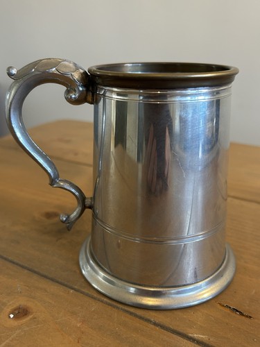 Antique pewter brass beer - antique,