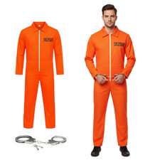 Adults Orange Prisoner