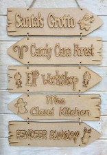 MDF Hanging Christmas