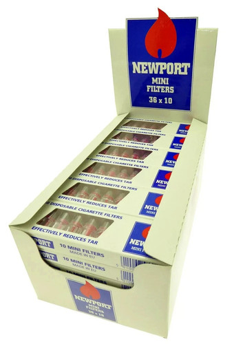 Newport 8mm tar mini - newport, filters