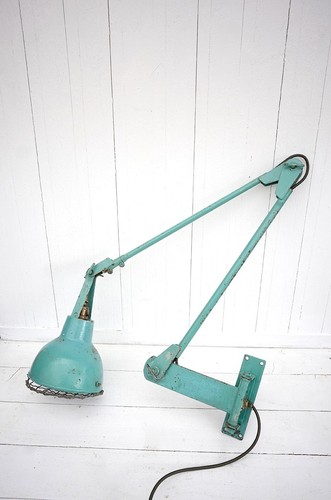 Vintage industrial wall lamp - wall,
