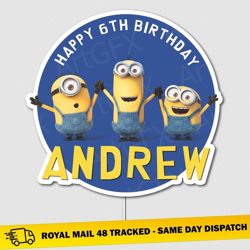 Personalised minions - personalised,