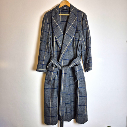 Vintage budd grey check - vintage, l