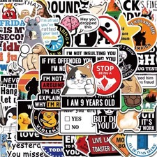 50 x Prank Meme Stickers –