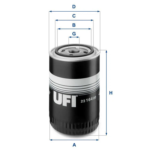 Oil filter spin - filter, spin-on