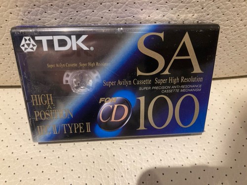 Tdk sa100 cassette tape - sa100, –